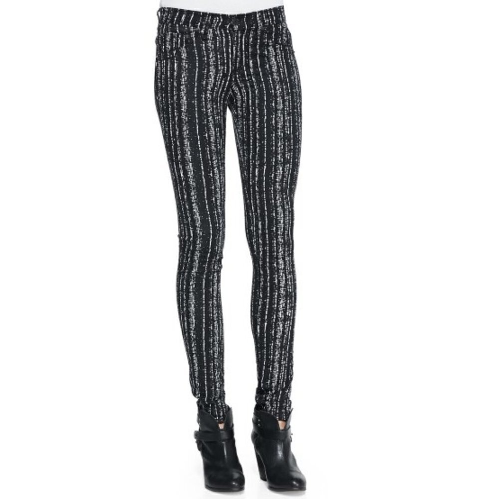Rag & Bone/Jean Barcode Printed Leggings